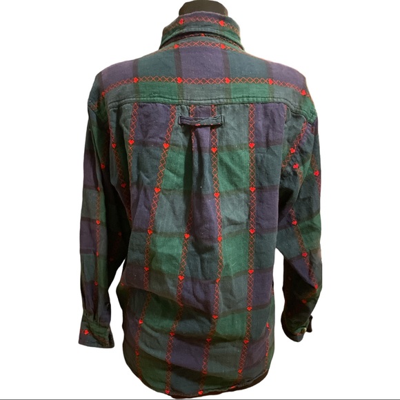 Vintage Cottagecore Flannel Shirt - Picture 5 of 7